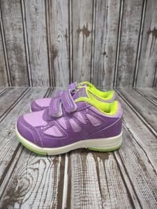 Voit Toddler Girl's Size 6 Purple Sneakers Hook & Loop